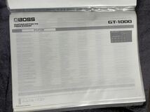 BOSS GT-1000マルチエフェクター ボス ハードケース付_画像7