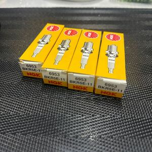 NGK spark-plug stock NO.6953 BKR5E-11 4 pcs set 