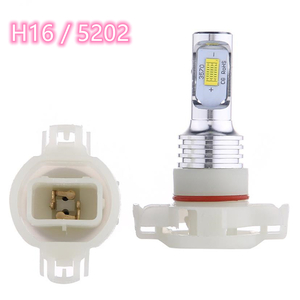 車検対応 爆光 H16/5202 LEDフォグランプ ポン付け07-10y キャデラックエスカレード（デイライト用）