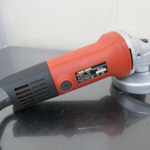 §140 グラインダー BLACK&DECKER ブラック&デッカー ディスクグラインダ 100mm KG100 検：工具 DIY用品 電動工具 研削 研磨機 切断の画像3