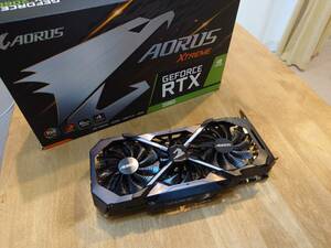 [ operation verification settled ]AORUS GeForce RTX 2060 XTREME 6G graphics board glaboGPU box attaching 