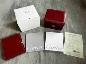 美品　Cartier カルティエ 空箱 ウォッチケース ボックス 腕時計 サントス100 サントスドゥモワゼルなど　時計ケース 冊子 付属品 