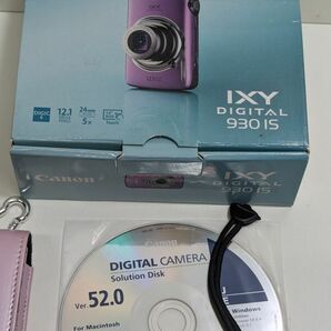 $ Canon キャノン IXY DIGITAL 930IS パープル コンパクトデジタルカメラの画像4