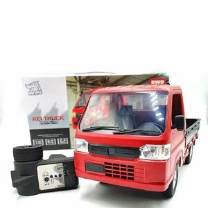 新発売 バッテリー2本 WPL WL01 D12姉妹機 ラジコンカー 軽トラック RC 1/10 スケール 2.4G 2WD RTR ドリフト スズキ キャリー 大発