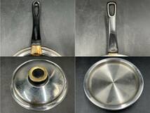 Tupperware/タッパーウェア Rainbow Cooker/レインボークッカー ステンレス 片手 鍋 蓋つき 約18cm _画像7