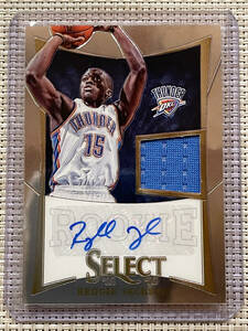 399シリ RC ジャージオート PANINI SELECT 2012-13 ROOKIE AUTO REGGIE JACKSON ( PRIZM THUNDER DENVER NUGGETS NBA NIKOLA JOKIC