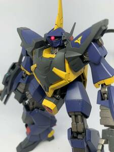 塗装済完成品 モノアイ発光 HGUC 機動戦士Zガンダム バーザム 1/144