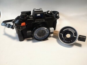 【１円スタート】NIKONOS IV-A ブラック NIKKOR 35mm F2.5 （第Ⅲ世代 + 第Ⅱ世代）レンズ２本付 ニコノス 水中カメラ