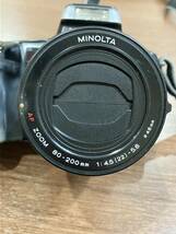 M【5ｄ93】Minolta ミノルタ a5700i　ＡＦ ＺＯＯＭ 80-200ｍｍｆ4.5-5.6 46ｍｍ フィルムカメラ レンズ カメラ 一眼レフ セット売り_画像6