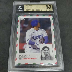 TOPPS NOW HOLIDAY ホリデー 大谷翔平 BGS 9.5