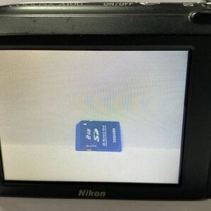 『美品』ニコン Nikon COOLPIX A100 コンパクトデジタルカメラ シルバー デジカメ ニコン クールピクス 動作確認済みの画像5