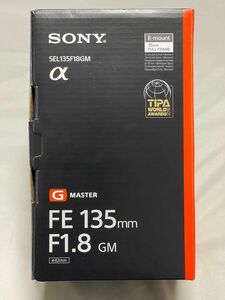 《未使用品》SONY FE135mm F1.8GM SEL135F18GM