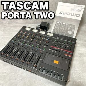  редкий TASCAM Tascam MINISTUDIO PORTA TWO многоканальный магнитофон кассетная лента MTR