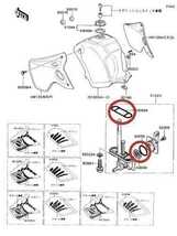 kawasaki KSR-2/KSR-1 フューエルコック オーバーホール 全年式対応Ｏリング パッキン シール 燃料漏れ MX080B MX050B_画像5