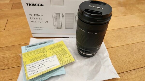 TAMRON　18-400mm F/3.5-6.3 Di II VC HLD　 Canon用　Model B028　美品