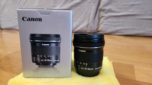 Canon　EF-S10-18mm F4.5-5.6 IS STM　美品