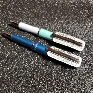 【送料込み】ゼブラ 伸縮ボールペン SL-F1 mini 未使用 ミルクブルーグリーン パールブルー ２本セット 