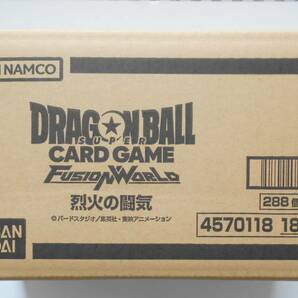 【送料込み】【未開封カートン販売】 ドラゴンボールスーパーカードゲーム フュージョンワールド FB02 烈火の闘気の画像1