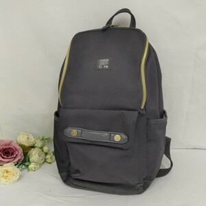 [1313 ]mozmoz rucksack backpack canvas light weight black 