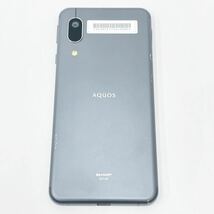 動作品 SHARP シャープ AQUOS アクオス センス3 ベーシック SHV48 グレー スマートフォン 05-0410〇_画像3