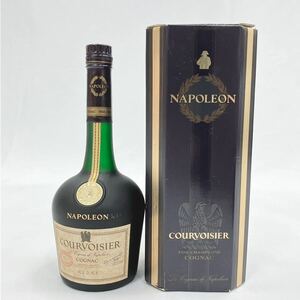 未開栓　COURVOISIER クルボアジェ NAPOLEON ナポレオン COGNAC コニャック ブランデー 700ml 箱付き 02-0321