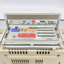 Victor ビクター ポータブルコンポーネントシステム PCmini PC-100 PC-R100 ラジカセコンポ 昭和レトロ 01-0322_画像10