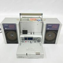 Victor ビクター ポータブルコンポーネントシステム PCmini PC-100 PC-R100 ラジカセコンポ 昭和レトロ 01-0322_画像3