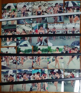 滝本尚美　鈴鹿で撮ったネスカフェレースクイーンのL判写真20枚セットです。ネガからプリントしています。