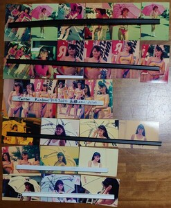 浅野久美子　JA JA UMA CLUB Trident KAZEレースクイーンのL判写真26枚セットです。ネガからプリントしています。