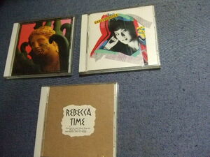 レベッカ3CD★アーリー・レベッカ、TIME　リミックス・レベッカ★送料100円　REBECCA　NOKKO　ノッコ　　れ