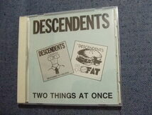 ディセンデンツ CD★Two Things at Once/The Descendents★8枚まで同梱送料100円 パンク　　　て_画像1