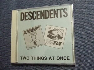 ディセンデンツ CD★Two Things at Once/The Descendents★8枚まで同梱送料100円 パンク　　　て