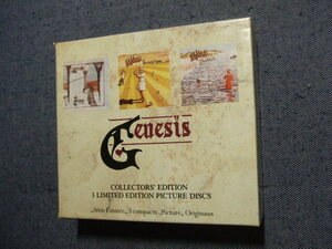 GENESIS ジェネシス3CD・BOX★ピーターガブリエルとフィルコリンズ関連/COLLECTOR'S EDITION 3LIMITED EDITION PICTURE DISCS★