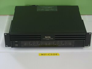 Panasonic RAMSA 100W×4(4Ω load ) power amplifier WP-C104 (USED beautiful goods )