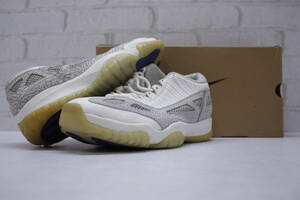 19【1円～】NIKE ナイキ Air Jordan 11 Low Retro IE OG Cobalt AJ エアジョーダン 11 ロー レトロ コバルト 130270-10 スニーカー 27.5cm