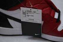 181◆未使用品★【1円～】NIKE ナイキ WMNS Air Jordan 1 High OG Satin Red CD0461-601 28.5cm スニーカー AJ1_画像7