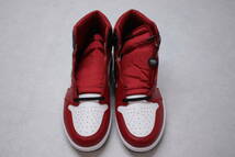 181◆未使用品★【1円～】NIKE ナイキ WMNS Air Jordan 1 High OG Satin Red CD0461-601 28.5cm スニーカー AJ1_画像6