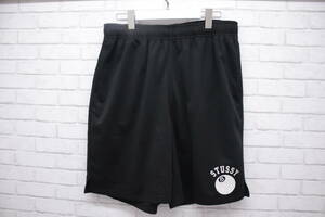 ◎363【1円～】Stussy ステューシー ショーツ ハーフパンツ 8ボール ジャージ ブラック Lサイズ