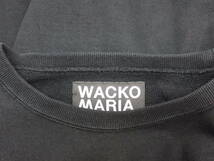 215【1円～】WACKO MARIA ワコマリア スウェット ロゴ 刺繍 トレーナー Lサイズ_画像3