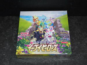 ◎430【未開封】【1円～】ポケモンカードゲーム イーブイヒーローズ 1BOX シュリンク付き