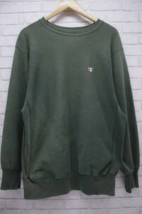 763[1 jpy ~]champion Champion 90's embroidery tag REVERSE WEAVE sweat XL size 