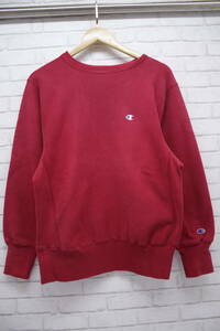 772[1 jpy ~]champion Champion REVERSE WEAVE 90's eyes equipped red USA made America Vintage M size 