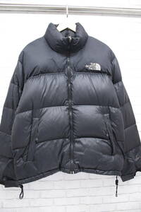 778【1円～】The North Face ザ ノースフェイス 90's 700 XLサイズ ヌプシダウンジャケット ブラック