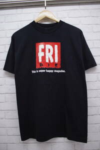 872【1円～】Murina 黒夢 清春 当時物 バンド パンク Tシャツ 半袖 Tee Shirt FRI DIE ブラック