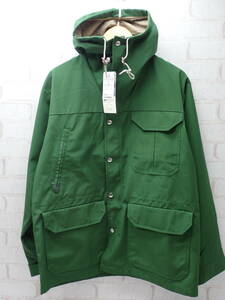 627[1 jpy ~]CAMP7 camp seven retro mountain parka CP4401612103 L size green 