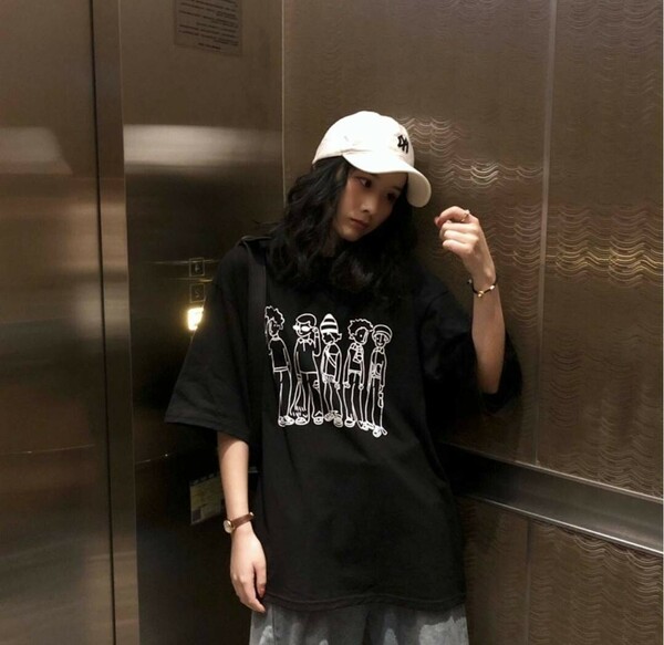 レディース tシャツ コーデ かわいい 半袖 ゆったり 人気 インナ ダンス おしゃれ