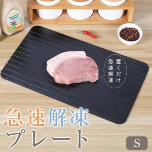 解凍プレート 急速解凍 プレート 自然解凍 解凍板 急速 解凍 肉 刺身 冷凍食品対応 解凍皿 プレート粗熱 アルミ スピード 冷凍食品 業務用