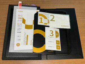 NIMASO iPhone15 ブルーライトカットガラスフィルム　1枚