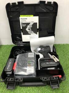 【中古品】★パナソニック インパクトレンチ 【18.0V5.0Ah電池パックセット】 EZ75A8LJ2G-B　　IT30K34JOWHU