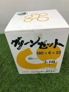 【送料着払い（有料）】【未使用品】ニューレジストン 重研削用砥石 グリーンゼット ZG24S 180×6×22 25枚入り　　ITEERRRPBZ78